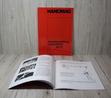 Hanomag Granit 500E 501E Betriebsanleitung Traktor 