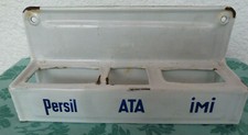 PERSIL- ATA- IMI EMAILLESTÄNDER  EMAILL WANDREGAL VORRATSREGAL