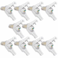 10x RJ45 Stecker Lan Stecker