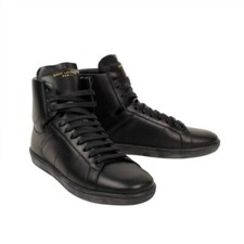 700€ Orignal Yves Saint Laurent Herren Alpha High Top Leder Sneaker Gr. 40 YSL
