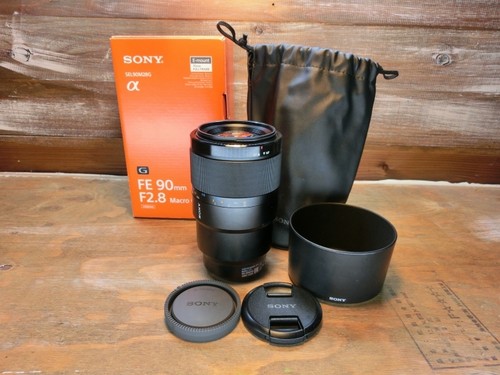 Sony 90mm 8 g macro - fe,