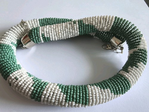 Vintage schlauchkette perlen - vintage,