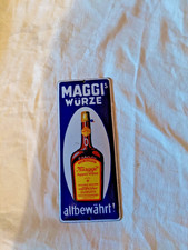 Maggi Emailschild Türschild Antik vorkrieg sehr guter Zustand Vintage