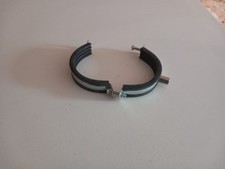 Rohrschellen DN1802- teilig Schraubrohrschelle Muffenschelle mit Gummieinlage