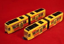 2 Wagon SIKU Straßenbahn Tram
