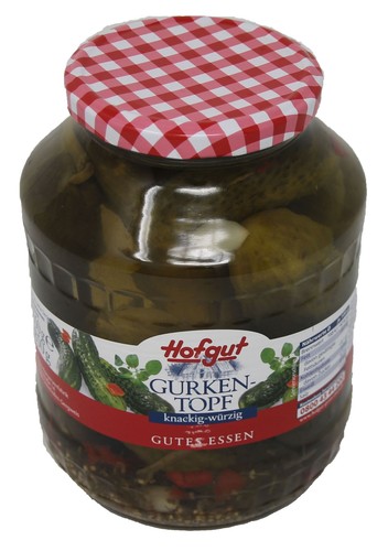Gurkentopf gewürzgurken glas - gurkentopf,