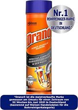 Drano Power-Granulat Rohrfrei Abflussreiniger Rohrverstopfungen Küche Bad 500 g