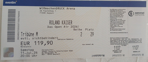 Roland kaiser das open air - das,