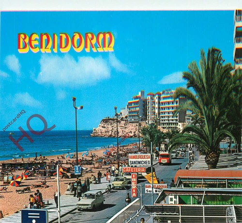 Ansichtskarte benidorm - ansichtskarte:,
