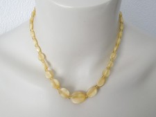 Vintage Kette Collier Glas