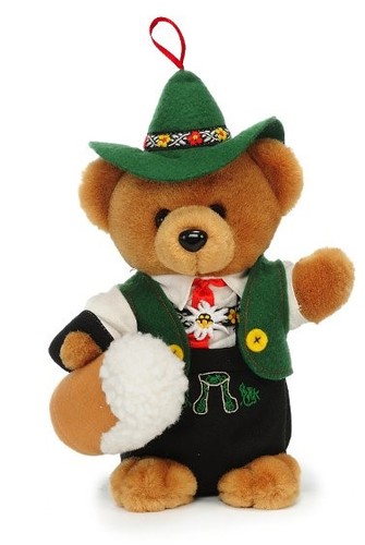 Trachten teddybär mit - trachten-teddybär,