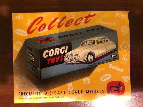 Reproduction corgi 1957 - reproduction,
