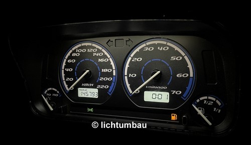 Golf tacho 8 blau - vw,