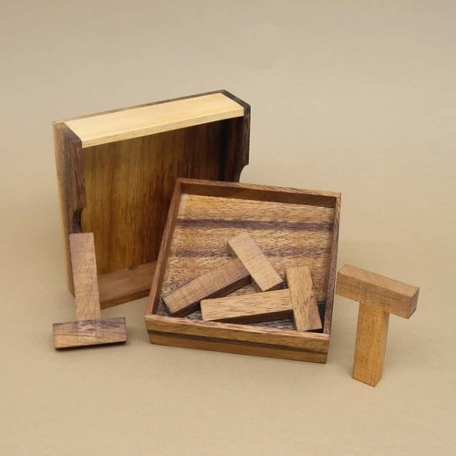Puzzle denkspiel mit - 4,