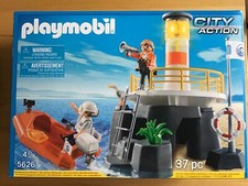 Playmobil 5626 Leuchtturm mit Rettungsteam OVP Ungeöffnet