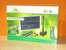 Heissner SP1000 Solar-Teichpumpen Set SP1000 mit 2 Wasserspielen