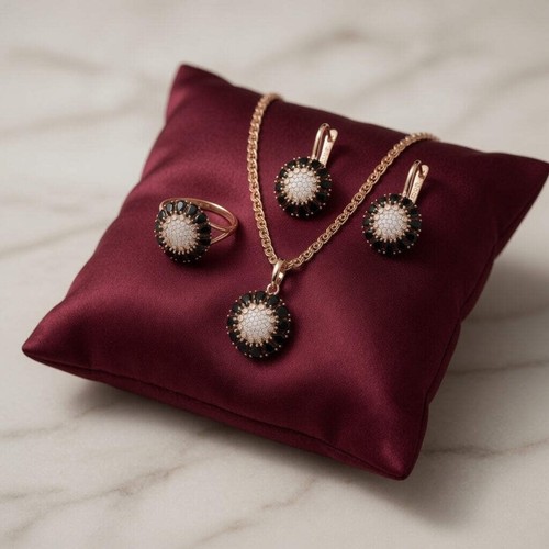 Schmuckset 585 rose gold - 585,