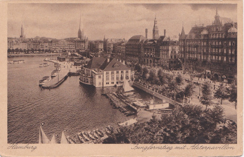 Deutsches reich hamburg - ak, deutsches-reich