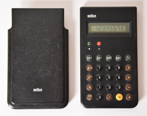 Braun taschenrechner 66 - taschenrechner,