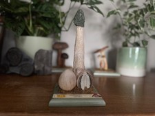 Vintage SOMSO GEWÖHNLICHER STINKHORNPILZ Lehrschulmodell Pilz