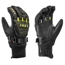 Leki Worldcup Race Coach C-Tech S Black/Yellow Handschuhe Größenwahl