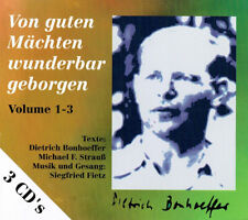 Siegfried Fietz "Dietrich Bonhoeffer - Von guten Mächten" Sigi Schwab, 3 CD Box