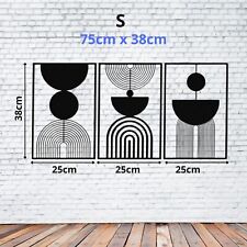 3er set Boho Wanddeko