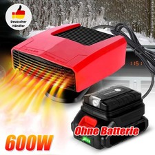 18V-21V Akku Heizlüfter 600