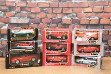9x BBURAGO Modellauto Konvolut