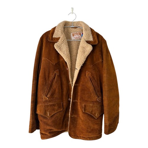 80er vintage western schott - 80er,