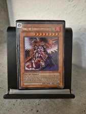 YGO Horus, der Schwarzflammendrache LVL 8| SECRET RARE | Holo limited| EEN-DESE1