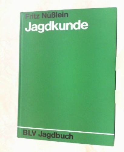 Jagdkunde ein lehrbuch zur - lehrbuch,