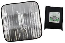 Alu Sitzkissen mit praktischer Tasche Thermo Sitzunterlage Stadionkissen Kissen