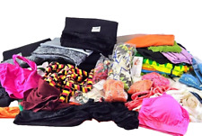 Stoff Stoffreste Schals 4 kg bunt gemischt Nähen Basteln Restepaket 