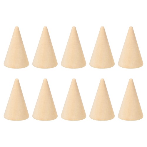 40x25mm natural holz kegel - 40x25mm,