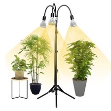 Grow LED Pflanzenlampe Vollspektrum 90W Gewächshaus Veg Bloom Licht Timer CE