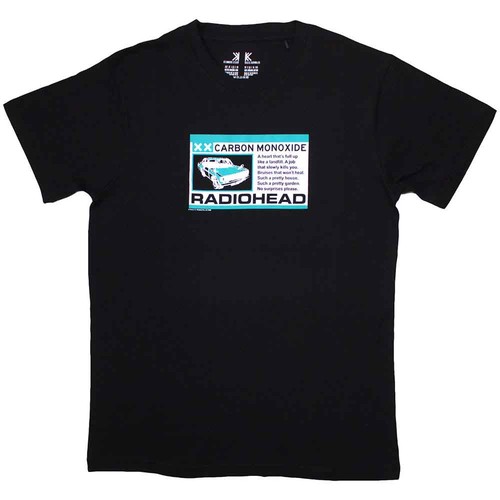 Radiohead carbon patch shirt - radiohead,
