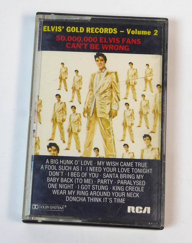 Musikkassette elvis presley - elvis,