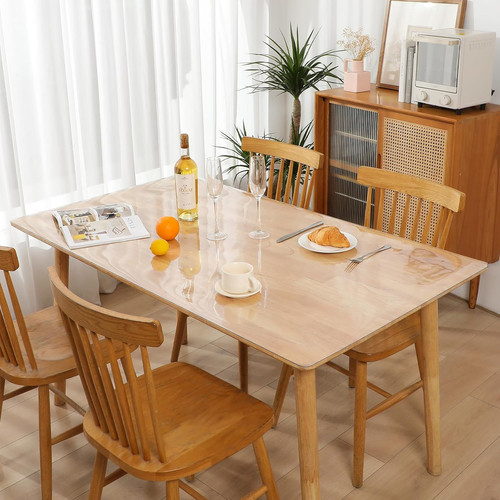 Tischdecke transparent - tischdecke,