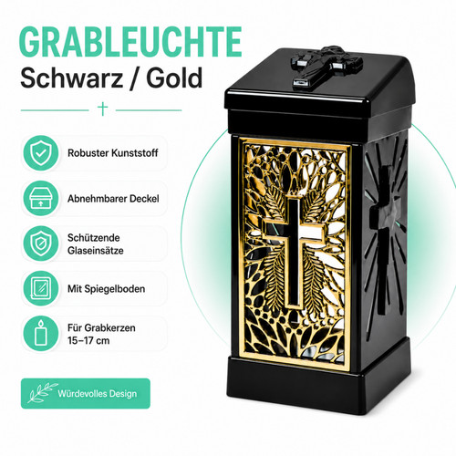 Grablaterne grableuchte - grablaterne,