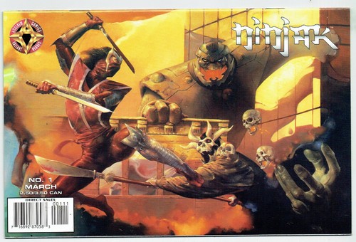 Ninjak cover - ninjak, 1