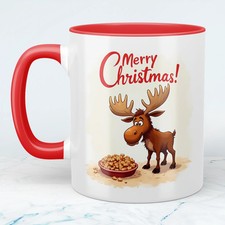 Weihnachtstasse mit witzigem