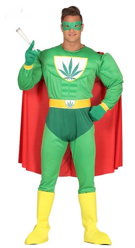 Herren kostüm marihuana hanf - herren-kostüm,