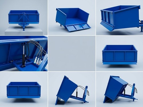 Heckcontainer transportmulde - heckcontainer,