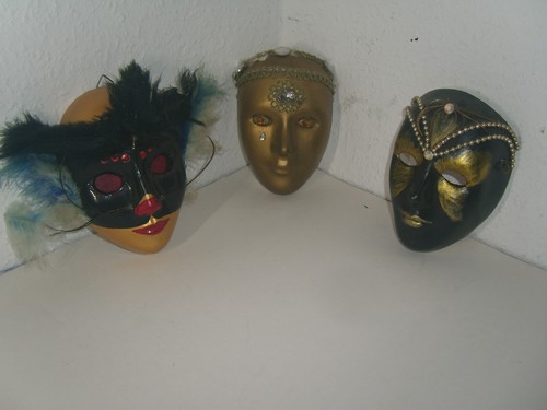 Stück venezianische masken - 3,