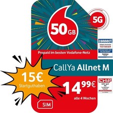 Vodafone Prepaid CallYa M|50