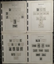 Leuchtturm SF-Text Saarland komplett mit Dienst. In Klarsichthüllen 13er Lochung