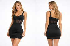 E163 Halara Damen Kleid