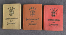 3 alte Kalenderbücher