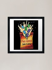 Pack ripper card flipper - card,